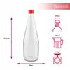 30x Bottle KROPLA 700ML for JUICE, JUICES, LIQUEUR, VODKA, MOONSHINE, ALCOHOL, WINE