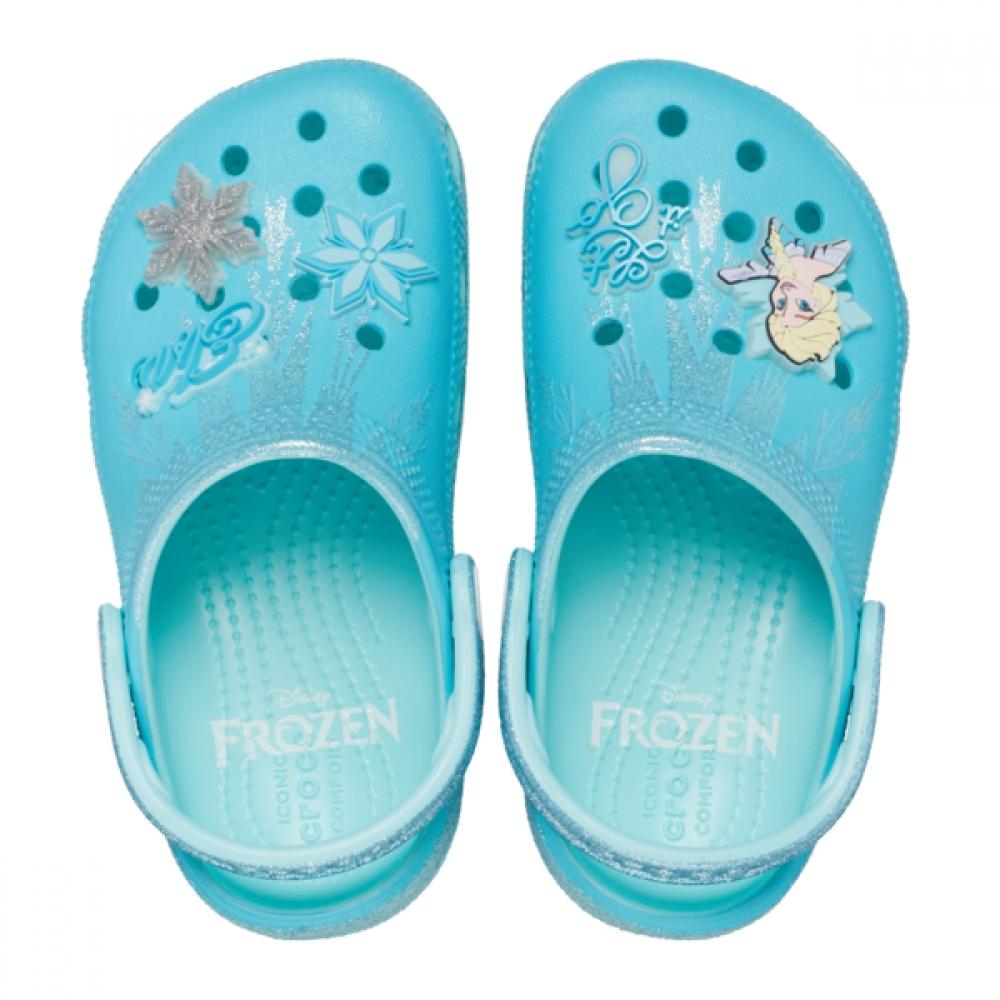 Crocs Kids Frozen Elsa Classic Clog Toddler 210237 90h