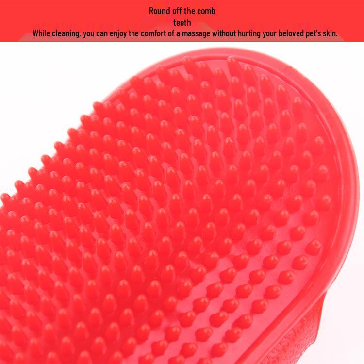 

Силиконовая щетка для ванны и перчатка для крупных собак - Идеально подходит для золотистых ретриверов