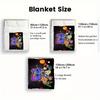 Supernoobs 2D Flat Pattern Flannel Blanket High quality All Seasons Warmth and Comfort Perfect for Christmas Gifts.DMT0925350