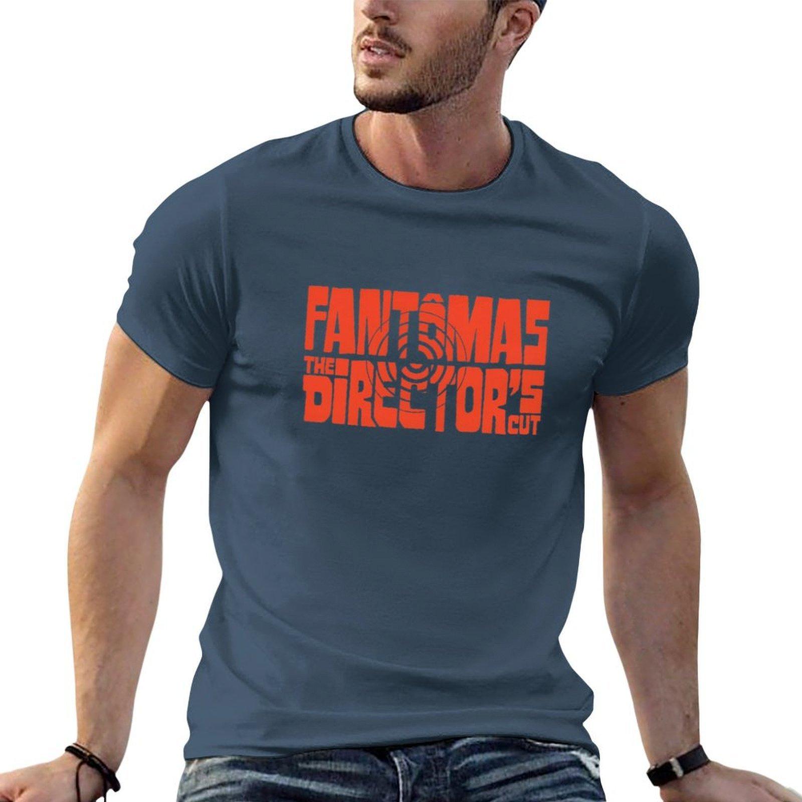 Fantomas Directors TShirt man t shirts for men casual t shirt man cotton TShirt S
