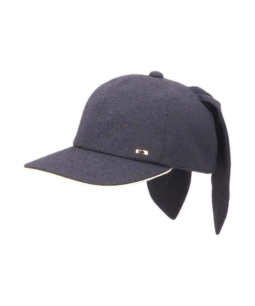 Kashira Other Cap, UV Protection, Autumn/Winter, Cotton, Adjustable Size, KTZ02718, Black