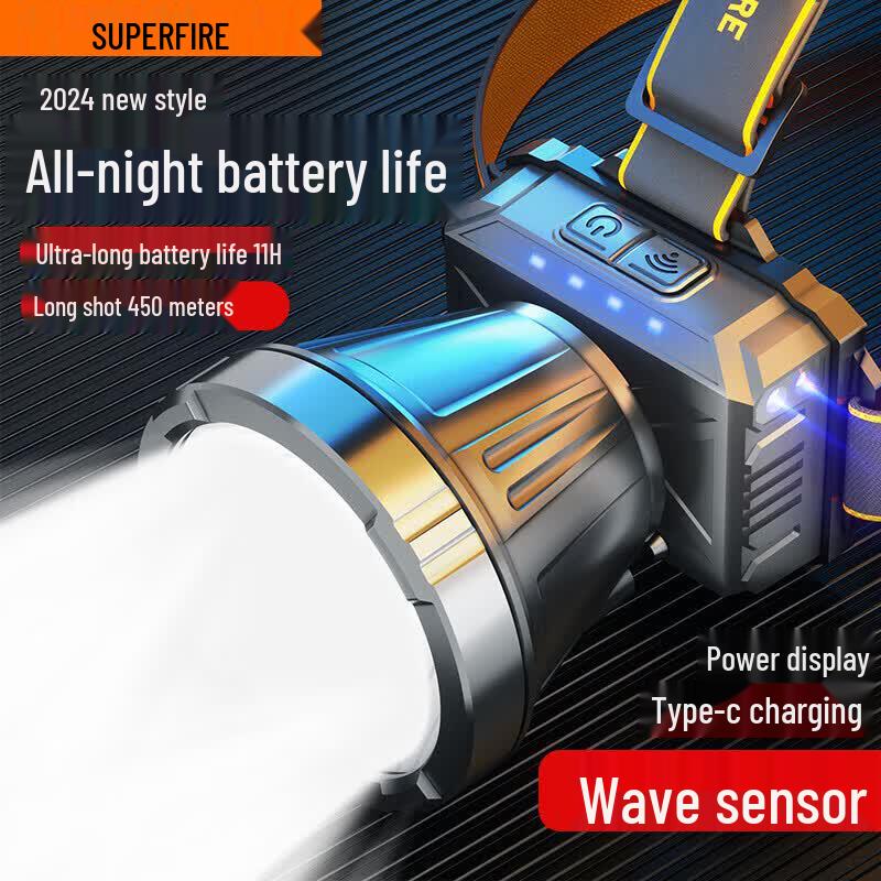 

SupFire HL98 Rechargeable LED Headlamp for Fishing