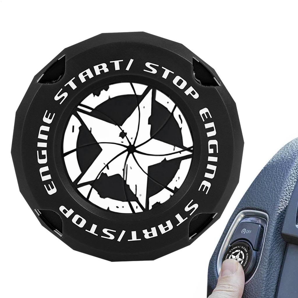 Birdusunce Push Start Button Cover, Car Start Engine Cover - Push Start Button Cover