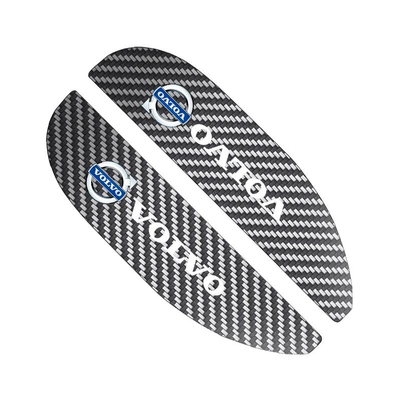 

2pcs Car Rear View Mirror Sun Visor Eyebrow Rainy Covers For Volvo XC90 XC60 C30 T6 C70 XC40 XC70 V70 V50 S80 S40 Accessories