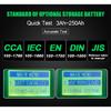 12V Car Battery Tester 100~1700Cca Battery Lead Acid Cranking Charging Test Tool