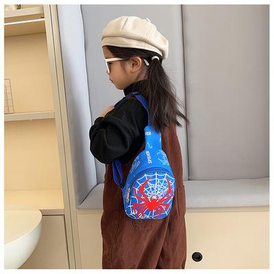 2025 Frühling neue Cartoon coole Kindergarten Jungen und Mädchen Brusttasche Umhängetasche lässig vielseitig cool leichte Tasche