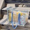 Waterproof Design Transparent Beach Bag Transparent PVC Storage Bag  Fitness Swimming
