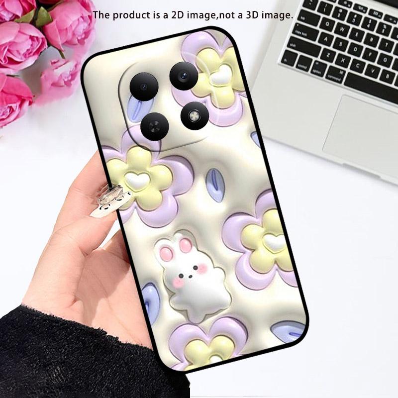Para Xiaomi Redmi Note 15 4G 5G Funda TPU Silicona Suave Funda de Teléfono Para Redmi Note15 Pro 4G Cubierta Protectora de Cámara Dibujos Animados Capa Funda