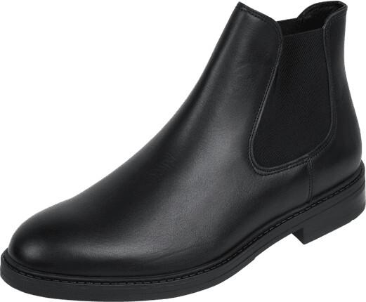 Boots Selected Slhblake Leather Chelsea Boot B Noos (16081455) Black