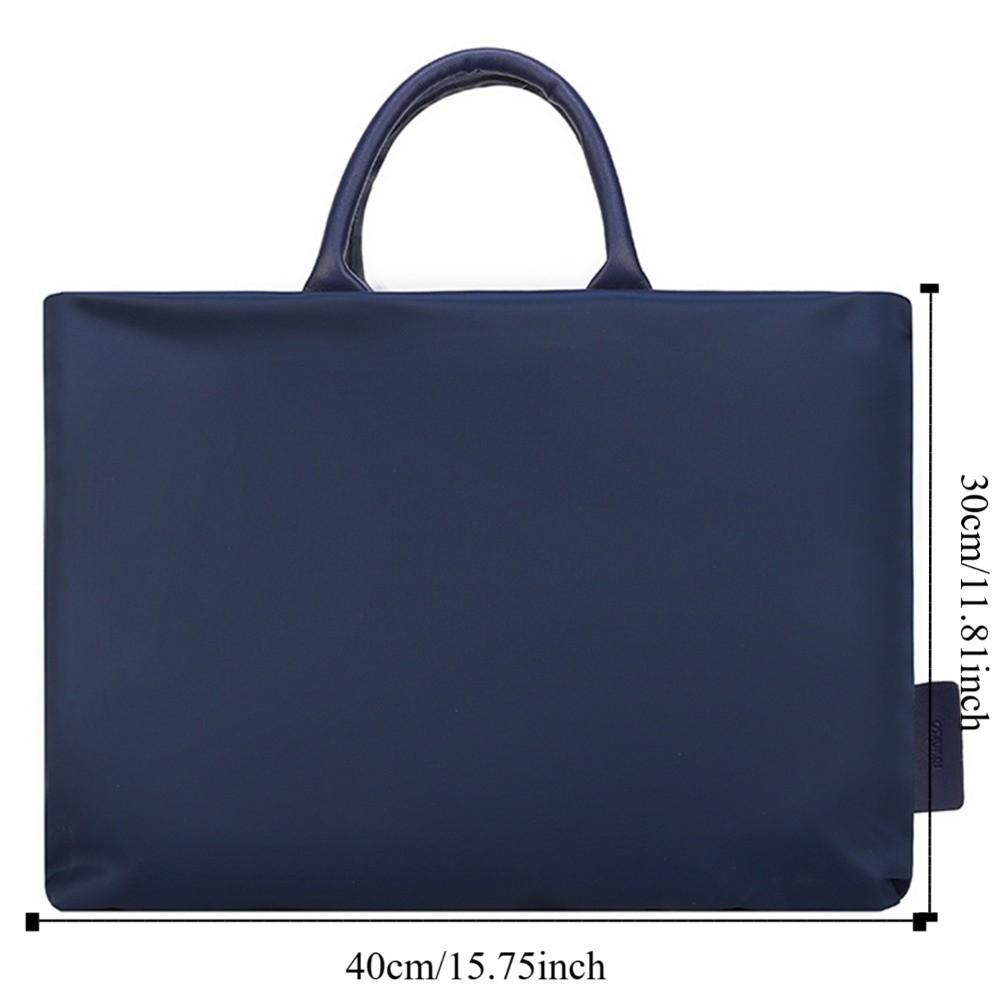 Nylon Tote Bag Waterproof Document Bag Versatile Laptop Sleeve Bag  for Women