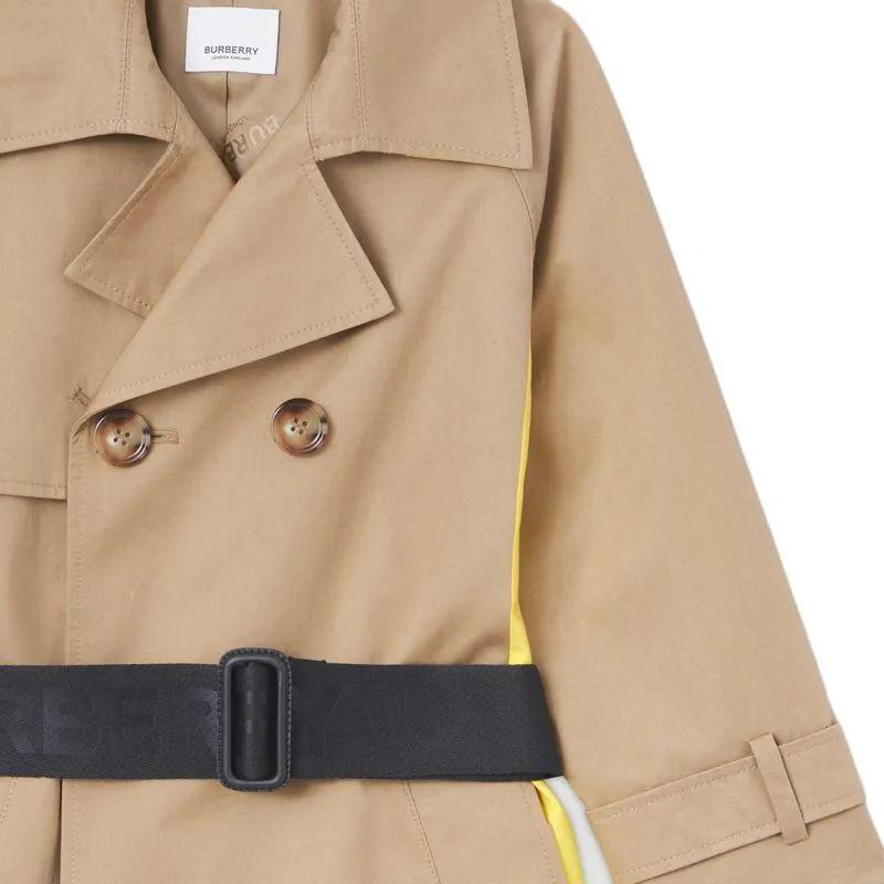 Burberry SS22 Regular Edition Nylon Coat Fall Kids' Archive Beige (Unisex) Wool Coats 80513891
