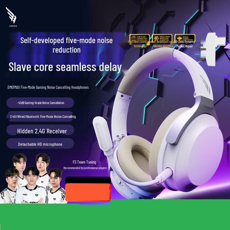 Siberia DM01MAX Multi-Mode Wireless Gaming Headset