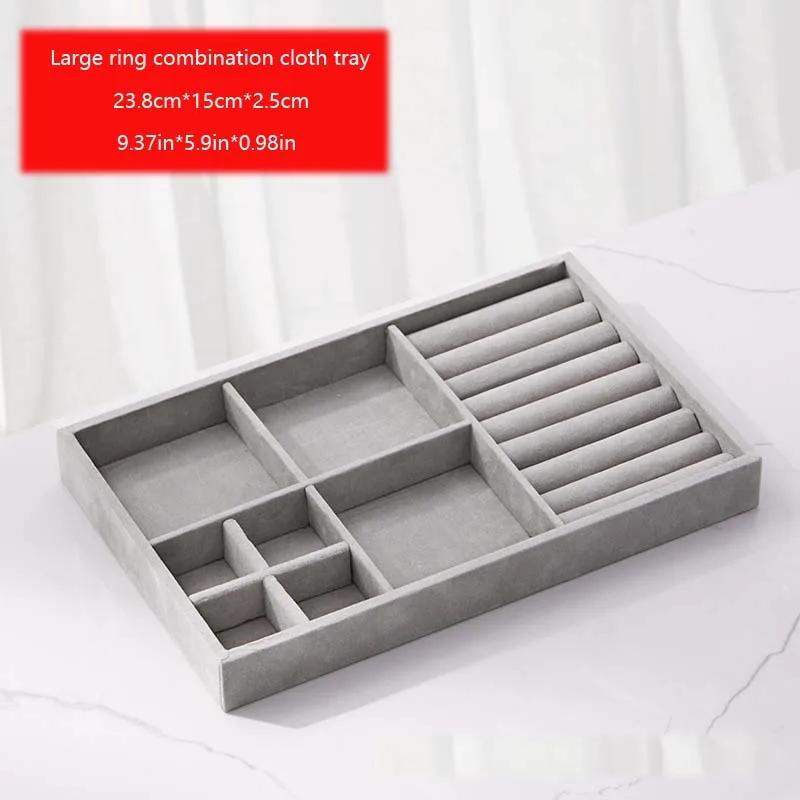 Velvet Jewelry Storage Tray Ring Earrings Jewelry Display Tray Necklace Jewelry Storage Tray Jewelry Tray