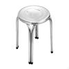 Stacking Stool Classroom Stools Stainless Steel for Kids and Adults Round Metal Furniture