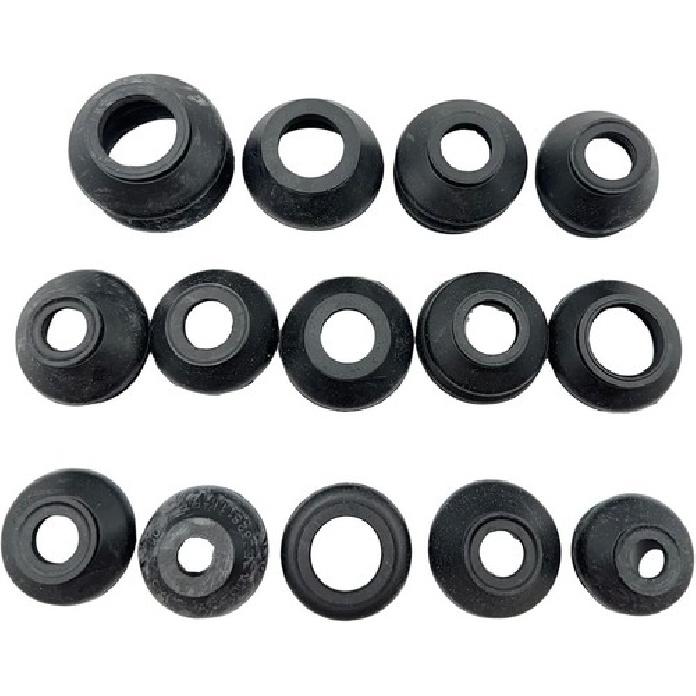 14PCS Tie Rod Boot, Tie Rod End Boots, Ball Joint Cover Kit, Turn To Rod Arm