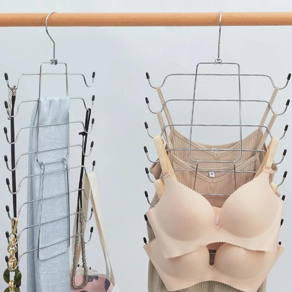 Stainless Steel Underwear Hanger Save Space Closet Organizers  for Chest Storage