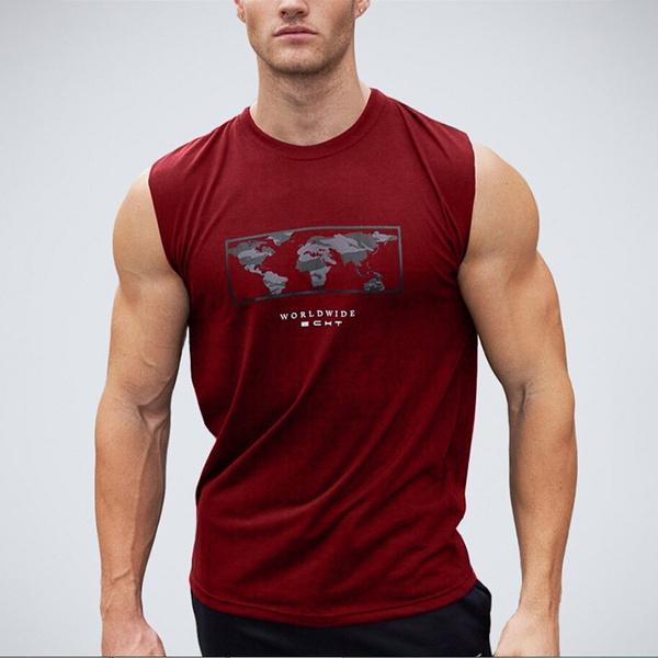 Buy Summer Men Bodybuilding Sport Vest 