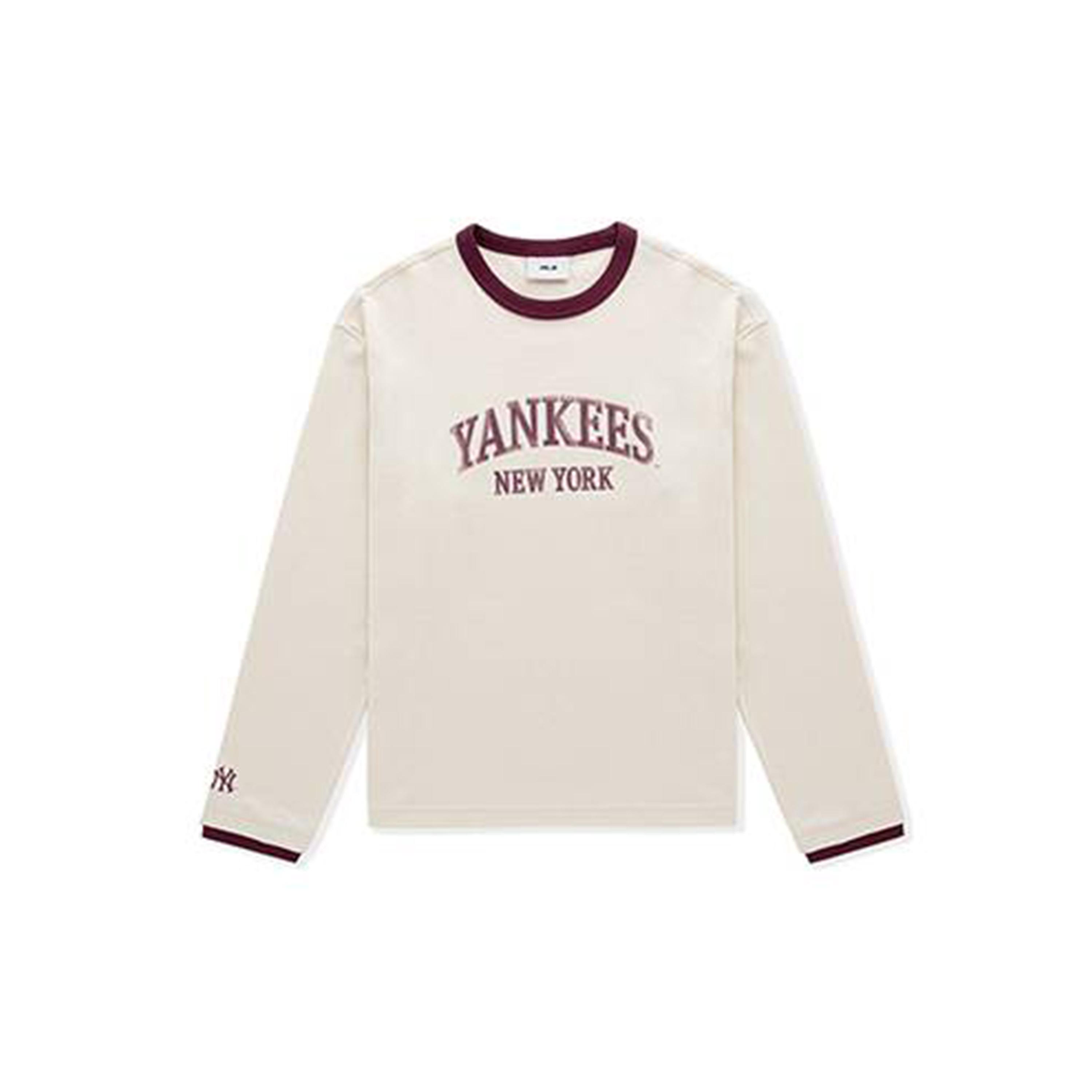 MLB Preppy Style Collection New York Yankees FW25 T Shirt Unisex 3ATSV2054-50CRS S