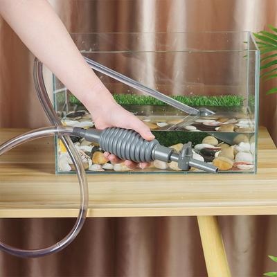New Cleaning Accessories Handheld Aquarium Cleaner Siphon Hose Water Changer Pump Fish Tank Water Changer
