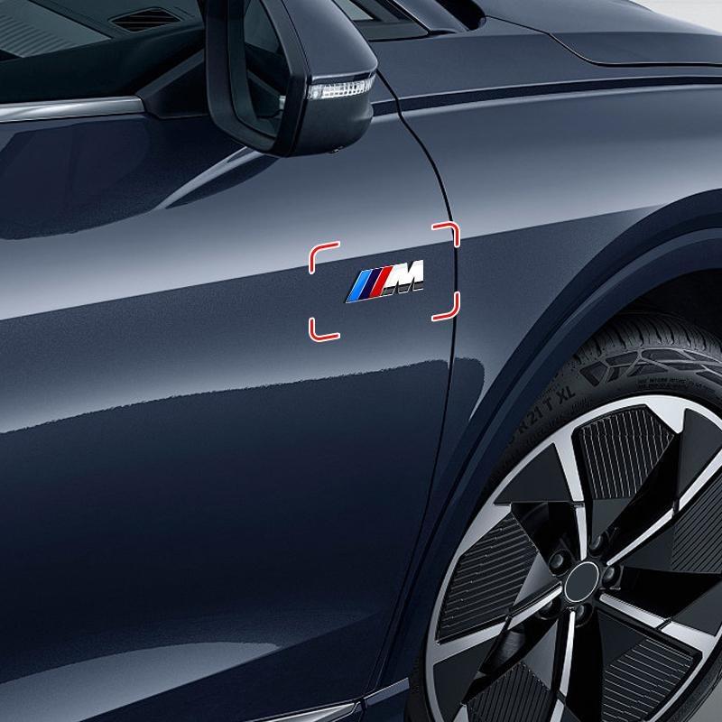 Kovové emblémy na blatník auta, odznak na zadní kufr, dekorativní samolepka, odznak na mřížku chladiče auta pro BMW M8 M7 M6 M5 M4 M3 M2 M1 F30 F10 F15 E30 E46 E90