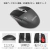 Arteck Bluetooth Keyboard Mouse Connects To 3 Devices At the Same Full Size Bluetooth Ergonomic Smartphone Interchangeable with Set, Multi-Pairing,