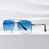 New Fashion Luxury Classic Mach Six Style Gradient Lens Men Sunglasses Vintage Brand Design Sun Glasses Oculos De Sol