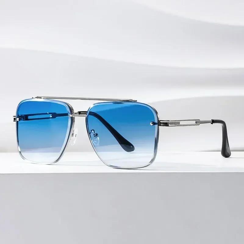 New Fashion Luxury Classic Mach Six Style Gradient Lens Men Sunglasses Vintage Brand Design Sun Glasses Oculos De Sol