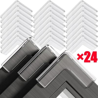 1/24 BUC Unghi Transparent Anti-Coliziune Copil Siguranță Bebeluș Protecție Colț Masă Margine Husă Colț Mobilier Fereastră Tampoane Anti-Impact