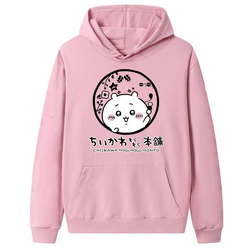 New Japanese Trend Cartoon Printed Hooded Sweater Men's and Women's Loose Autumn and Winter Casual Fashion Jacket Tide