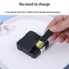 Battery Operated Modern Wall Mounted Clock Non-ticking Round Wall Clocks Hanging Clock  School
