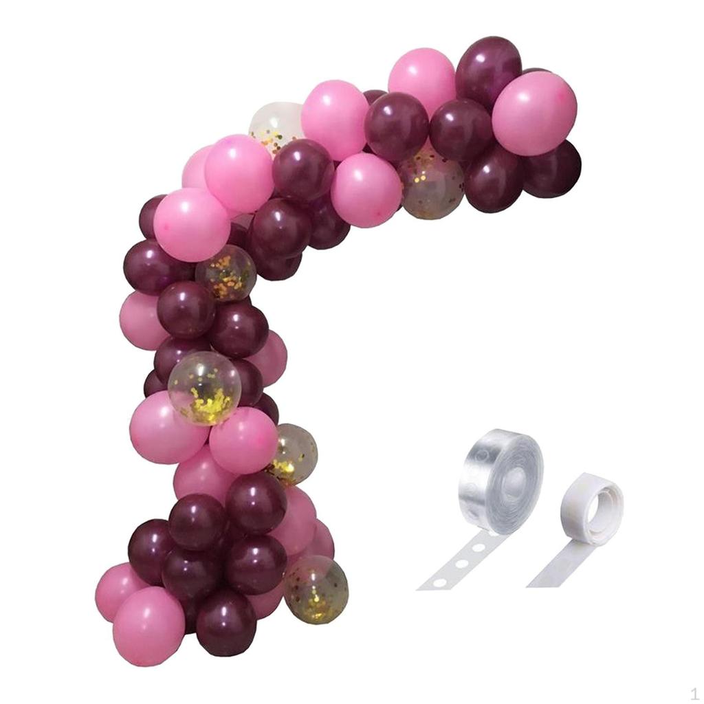 Balloons Arch Garland Kit with Confetti for Birthday Decor