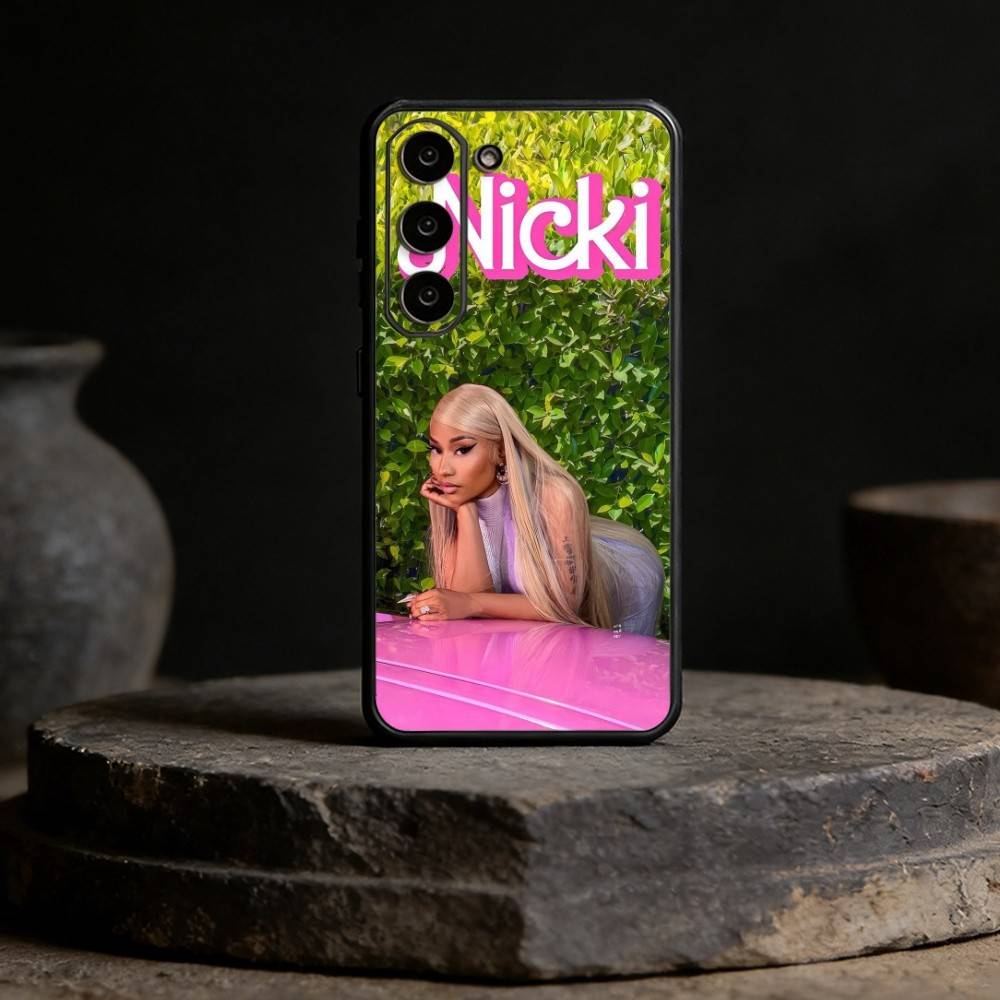 Rapper SINGER N-Nicki Minaj Phone Case For Samsung Galaxy A13,21s,22,31,32,52,53,71,72,73,Soft Black Cover