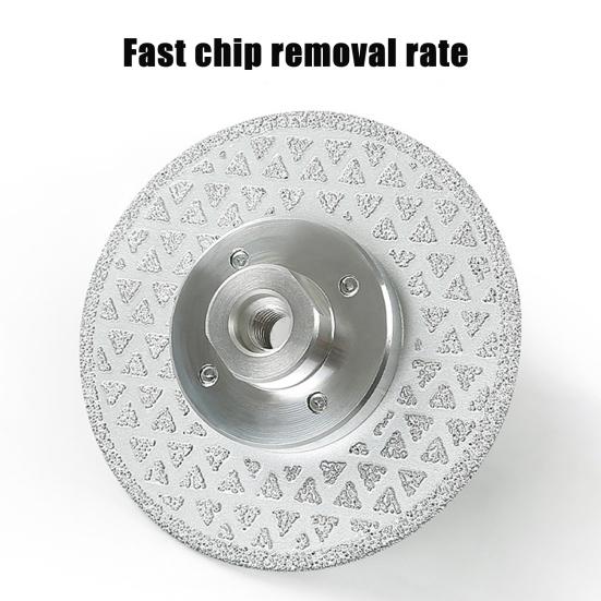 Disc de șlefuit cu diamant față-verso, disc de tăiere Gypsophila, strat de diamant galvanizat de înaltă performanță, disc de șlefuit pentru zidărie