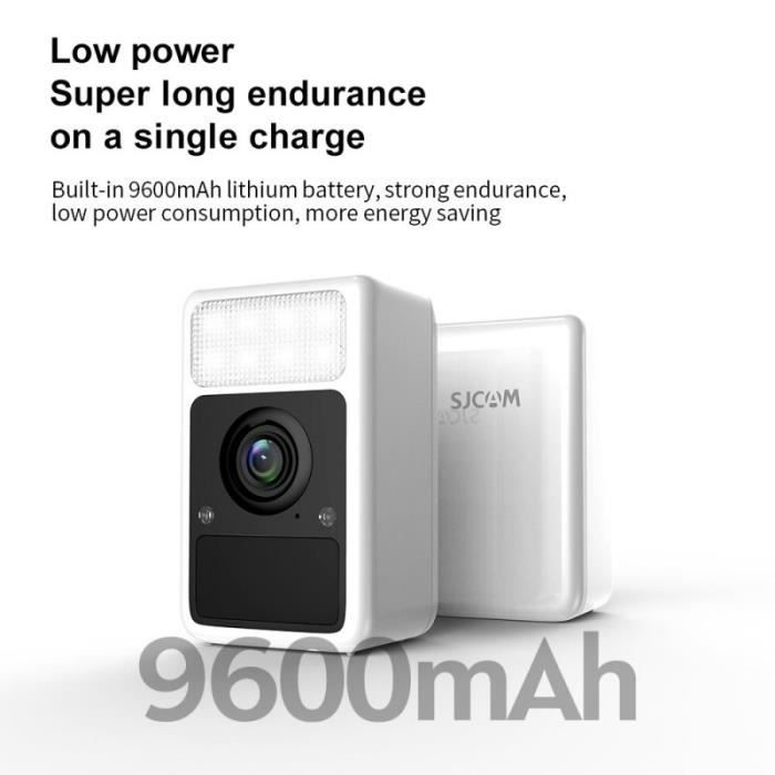 Caméra - SJCam - S1 - 2K - Vision nocturne améliorée - Étanchéité IP65