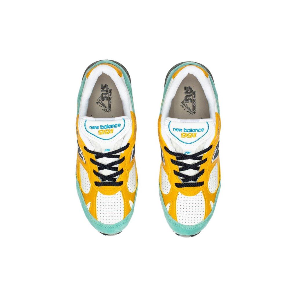 New Balance 991 Sns Yellow Blue Women's