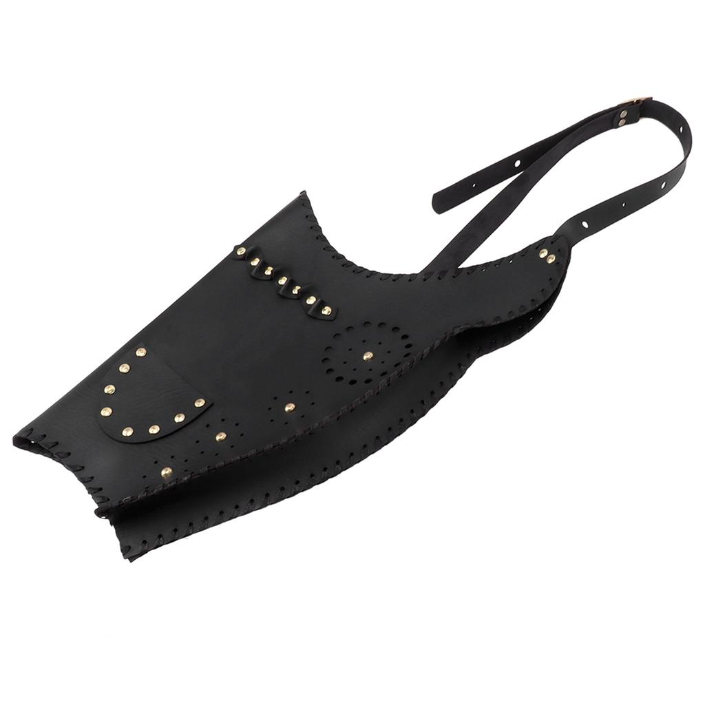 Archery Arrow Quiver Holder PU Leather Archery Bag Arrows Bag Recurve Long Hunting Bow Protector