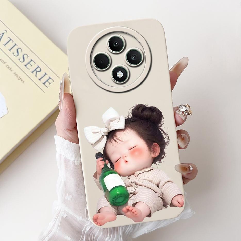 For Oppo Reno 12F 5G Case Reno12 FS CPH2637 New Fashion Candy Painted Cover Matte Phone Case For Oppo Reno12 F 4G Reno12F Fundas