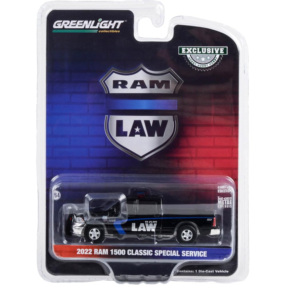 Greenlight SCALE RAM 1500 CLASSIC SPECIAL 164  2022 SERVICE