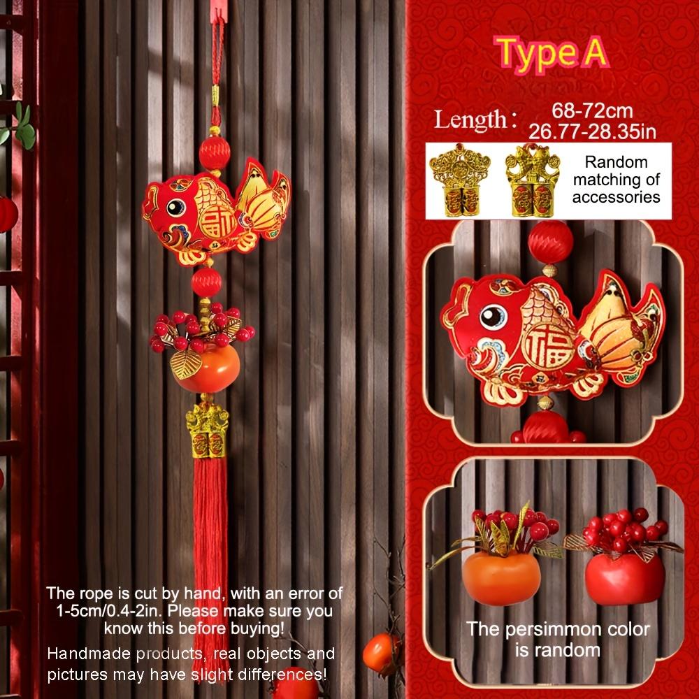 

Chinese New Year 2026 Decorations Chinese Spring Festival Hanging Pendant Door Wall Ornament Traditional Chinese Room Decoration