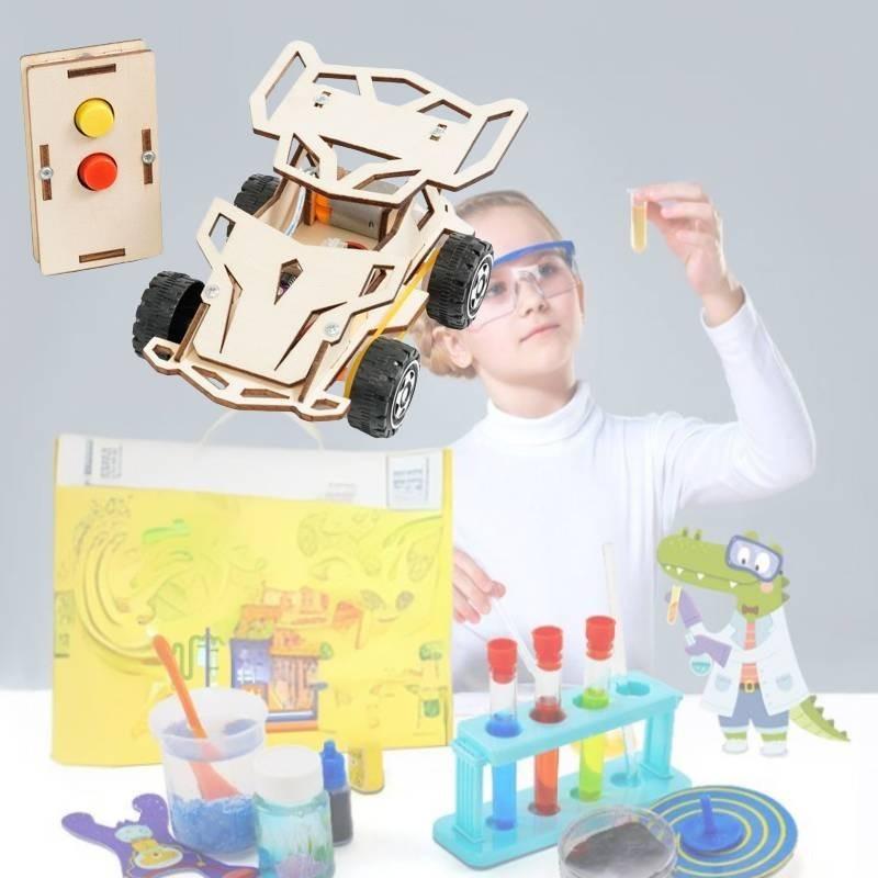 Educational Diy Handmade Wooden Assembly Model Toy For Kids Science Experiment