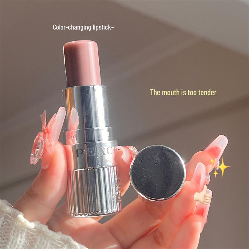 

PEACH JO+ Black Rose Moisturizing Lipstick: Hydrating, Anti-Cracking Lip Balm for Fading Lip Lines.