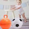 1pc Jumping Croissant Children Bouncing Sit Ball Children Balance Ball Hop Ball Jumping Toys Hopping Ball Toy Bouncer Toy Jumping Ball For