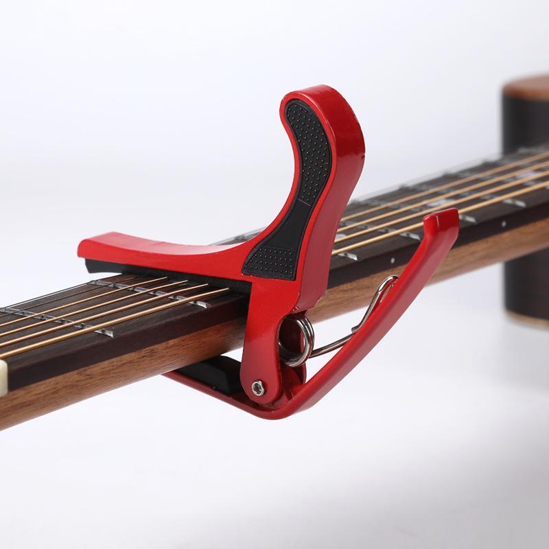 Guitar Capo For Acoustic And Electric Guitars Single Handed Capos Guitar Accessories Capotraste