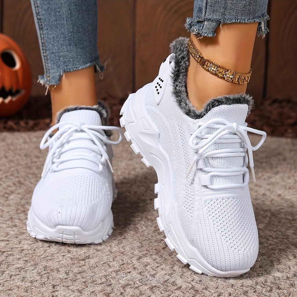 Plus Size Women's Boots Are Cold-proof, Warm, Fleece-thickened, and Comfortable Snow Boots