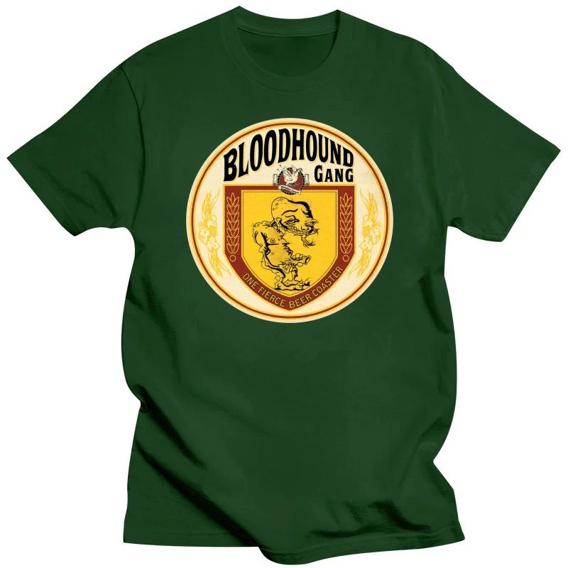 

fashion heavyweight Hot Sale vintage Summer Round Collar Popular BLOODHOUND GANG FIERCE BEER COASTER Mens Black T-Shirt S-5XL M