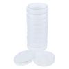 5Pcs Plastic Petri Dishes 35-90MM Cell Culture Dish High Temp Resistant