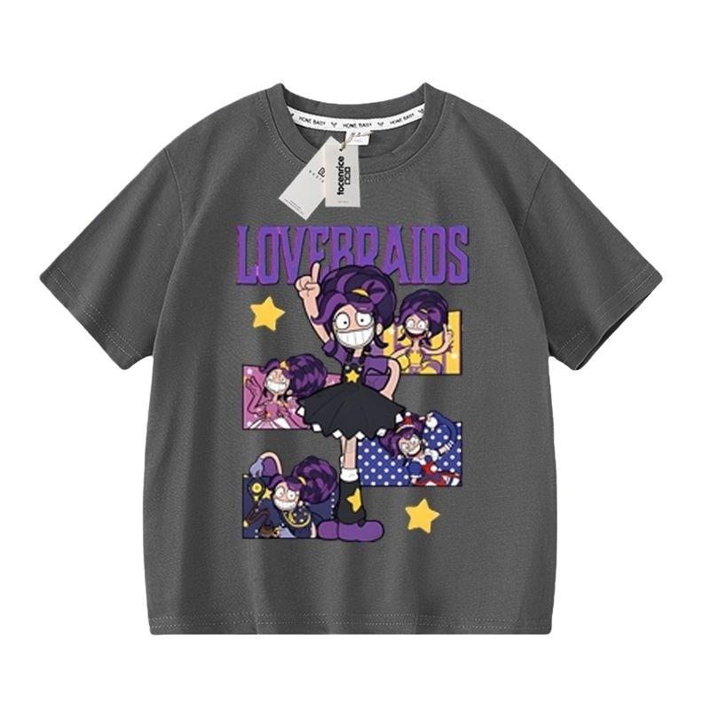 Kids Girls Lily Lovebraids Printed Short Sleeves T-Shirt Top