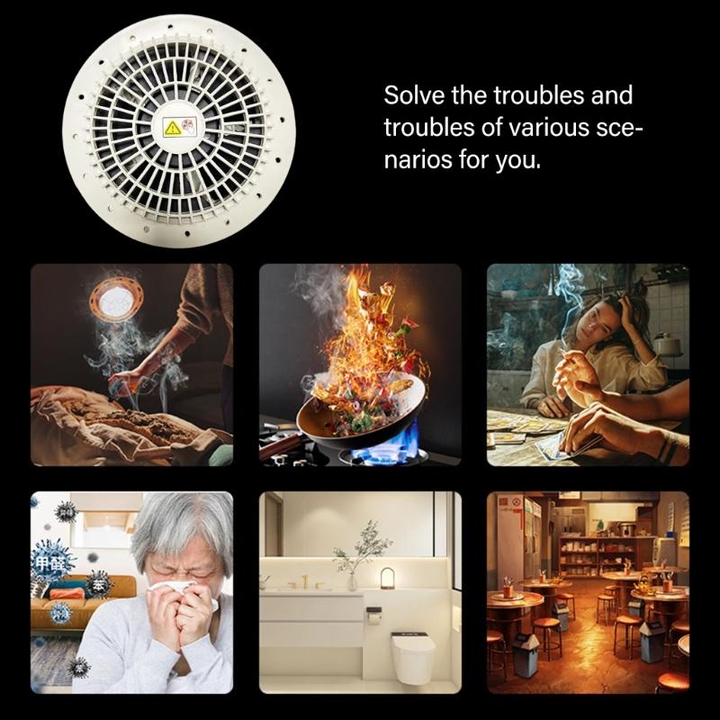 Low Noise 4500RPM Duct Fan Exhaust Blower 12V Ventilation Fan for Bathroom Kitchen Chicken Coop Greenhouse and Warehouse