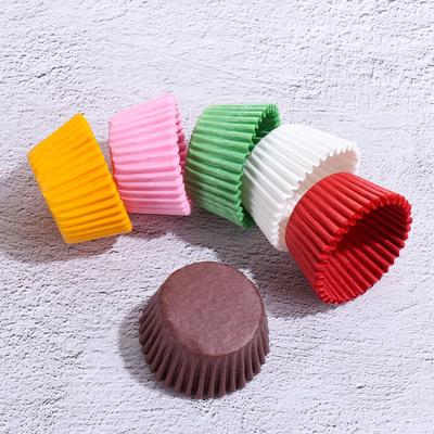 500/1000 STÜCKE/Beutel Kuchenpapierförmchen Schokoladenpapier-Einleger Cupcake-Förmchen Muffin-Förmchen Backförmchen Kuchen-Einleger Gebäckwerkzeuge Zubehör